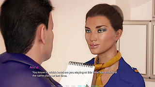 Tacos3-s3p2c - Scenes You Can't Skip: Part 8 - Open Ending to S4: Anne's Business Trip with Her Male Colleague Begins