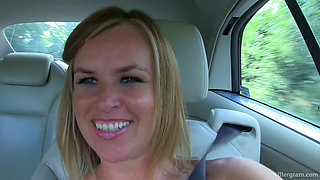 Sexy Big Tits MILF Wife Summer Rose Gets Fucked Outside by Her Hubby