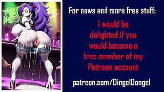 Chapter 4. Anime Bombschell in High-Heels gets cum from all sides. Colered hair, big boobs, big Ass and creampie as well