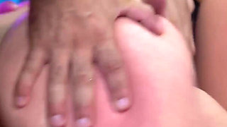 Gangbang in a Locker Room for a MILF