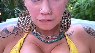 Indica Flower Puts Her Body On Display And Gets Intimate