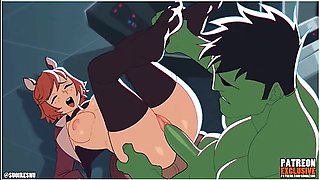 Mantis Use The Wrong Spell And Ending In Orgy With Car Toon