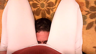 Facesitting in Leggings! Extreme Close-ups! (4k Resolution) High Definition!