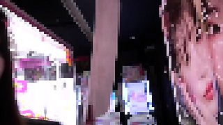 Ass fingering lesbian toy