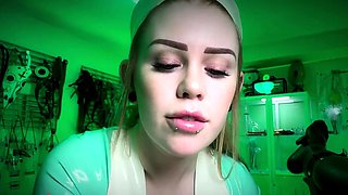 Jayne Doe - Nurse Jayne Sounds Patient And Extracts Sperm