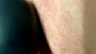 Close up solo beauty toying ass