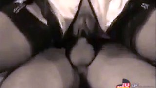 Harter Analsex mit deutscher Mutter in Nylonstrmpfen (Vinta