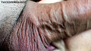 Close Up Blowjob: Hotwife Takes a Huge Cum Load on Her Face - Amateur Latina Cuckold