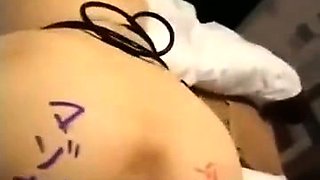 Amateur Blonde Anal 13 inch toy