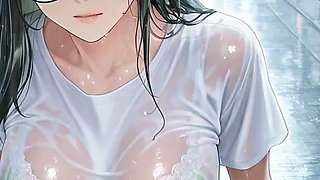 POV My 25-year-old Girlfriend Loves Me in the Rain... but I Reject Her and End up Consoling Herself with Older Men