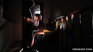 Rich fuck doll with perfect ass Shalina Devine rammed from behind