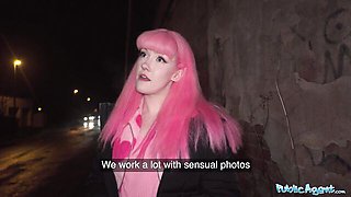 Public Agent featuring Evie Rees's pornstar video