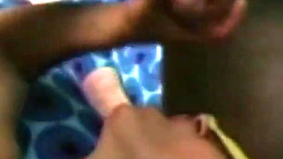 Threesome Sex for Busty Masked MILF Fucked and Cumshot in Hairy Pussy and Ass by Two Amateur Cocks