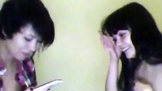 Russian Emo Girl Caught on Webcam
