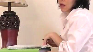 Counselor's Hunger for Her Student's Massively Hung Meat