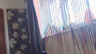 Glass Butt Plug Close up of Tight Cameltoe Pussy Covered in Oil Double Penetration Hard Cum Shot