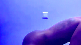 Slow raw missionary thick dick in a moaning tight petite ebony wet pussy