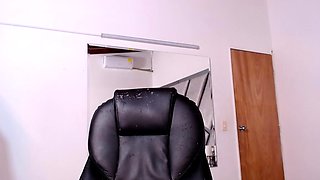 Busty brunette babe tease you with her big boobs