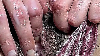 Look at My Hairy Under Wet and Dirty Shorts,leaking Cream From Hairy Vagina