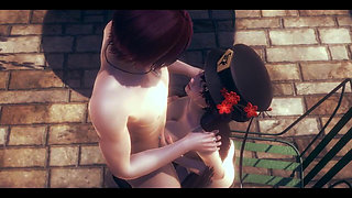 Genshin Impact Hentai - Hu Tao Hardsex Uncensored - Japanese Asian Manga Anime Film Game Porn