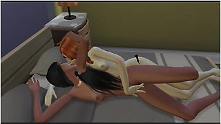 Pocahontas - Lesbian Sex With Princess Anne Lesbian Strapon