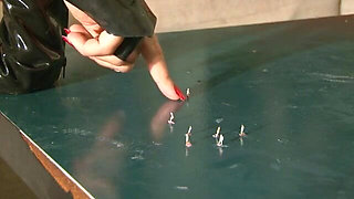 Shrinking My Slaves & Stifling Them with Rubber