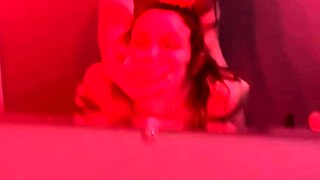 Latina teen wants a quickie before the shower and a cumshot