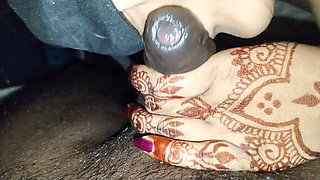 Newly Married Wife Hard Blowjob