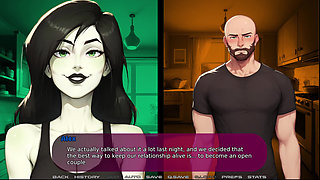 My Girlfriend's New Kink Is an Adult Visual Novel Where You Take on the Role of a Young University Student. Your Girlfriend, Ann