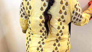 My Beautiful Big Ass & Big Tits Hot Roommate Without Pant Wearing Hijab Kamiz Panty & Clean Our Room