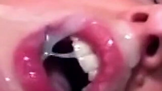 Ahegao Blonde Dripping From Deep Fingering Fuck