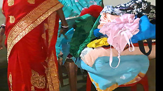 Bihari Village Bhabhi Dress Change in Home