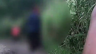 Masturbating on a Trail