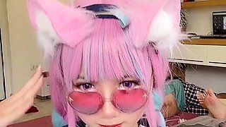 PoppaChan – Minato Aqua School Uniform