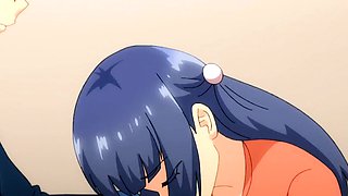 Anime MILF gets on all fours and begs for deep pounding
