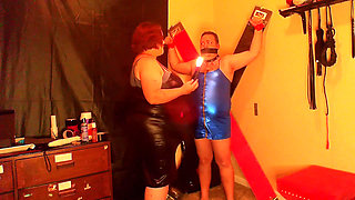 Mistress M and sissy slave 2