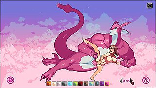 Huge Dragon Cums In Young Sorceress Pussy. Female Voice