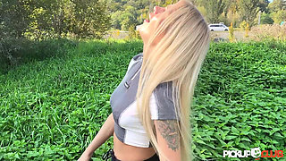 PICKUP CLUB - Gorgeous fitness cutie  Zlata Shine memorable sex video