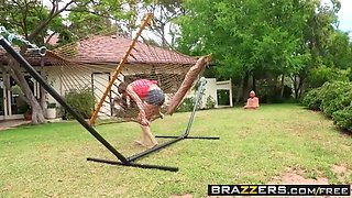 Brazzers - shes gonna squirt - sneaking into the squirters yard episode starring Casey Calvert and dan