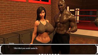 Tifa's Dark Heaven: Girlfriend Does Naughty Training with the Coach in Front Her Cuck Man - Episode 45