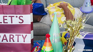 Spicy babes filthy porn video