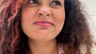 Public Toilet Farts at Cosplay Con - Gassy BBW in Cosplay