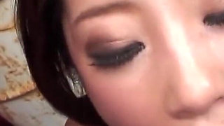 Glamorous Japanese Scene-4 glamorous Busty Asian Brunette Enjoys Fucking in Black Panties