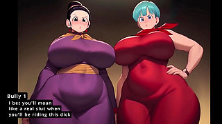 Bulma and chi-chi gon to bully