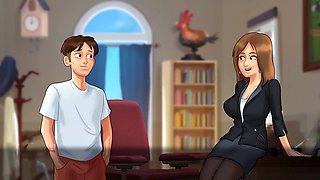 New porn game, 60 fps, summer time saga