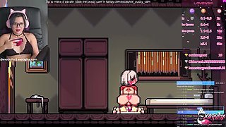 ExotiqFox JOI Solo Masturbation - Cute Asian Gamer Girl Live Stream Part 1