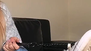 Leashed Ashtray Slave - Sniff My Stinky Socks & Lick My Feet