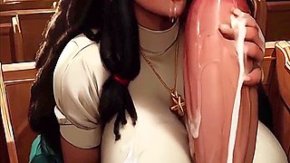 Beautiful Women Sucking Dick In Church With Car Toon