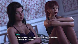 Cheating GF Fucked While BF Outside of Door - the Beach House - E07