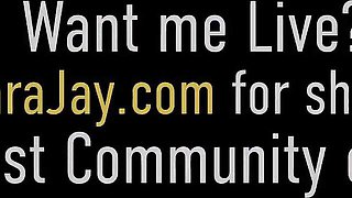 Carmen Valentina's dildo scene by Sara Jay